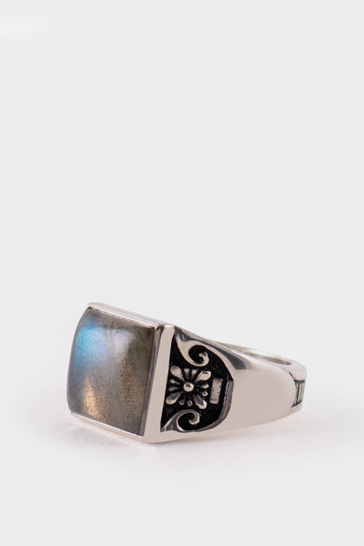 Maple Co Collegiate Ring 925 Silver Labradorite