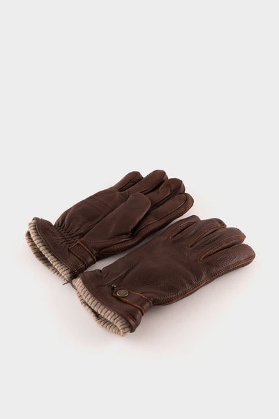 Hestra Nathan Leather Gloves Chestnut