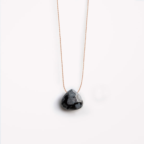 Wanderlust Life 18" Necklace Obsidian