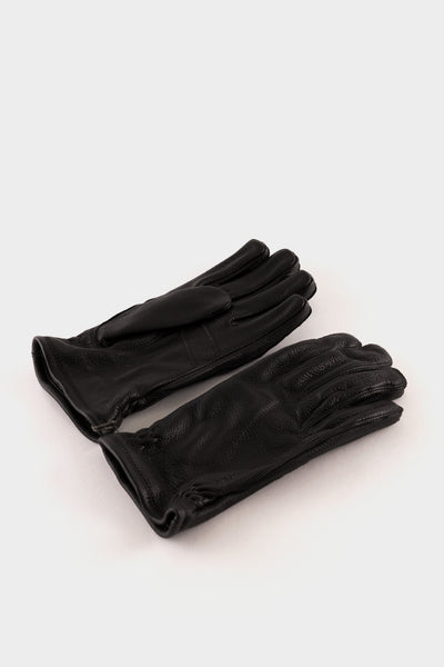Hestra Sarna Elk Leather Gloves Black
