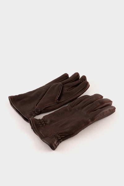 Hestra Sarna Elk Leather Gloves Chestnut