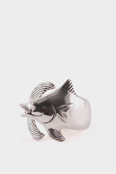 Maple Tuna Ring 925 Silver